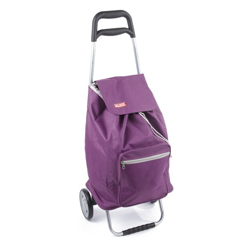 Nákupná taška na kolieskach CARGO fialová