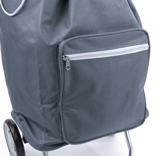 ALDOTRADE Nákupná taška na kolieskach CARGO sivá