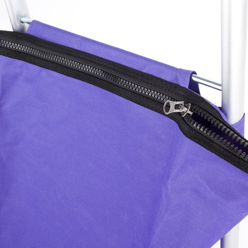 ALDOTRADE Nákupná taška na kolieskach NICE fialová